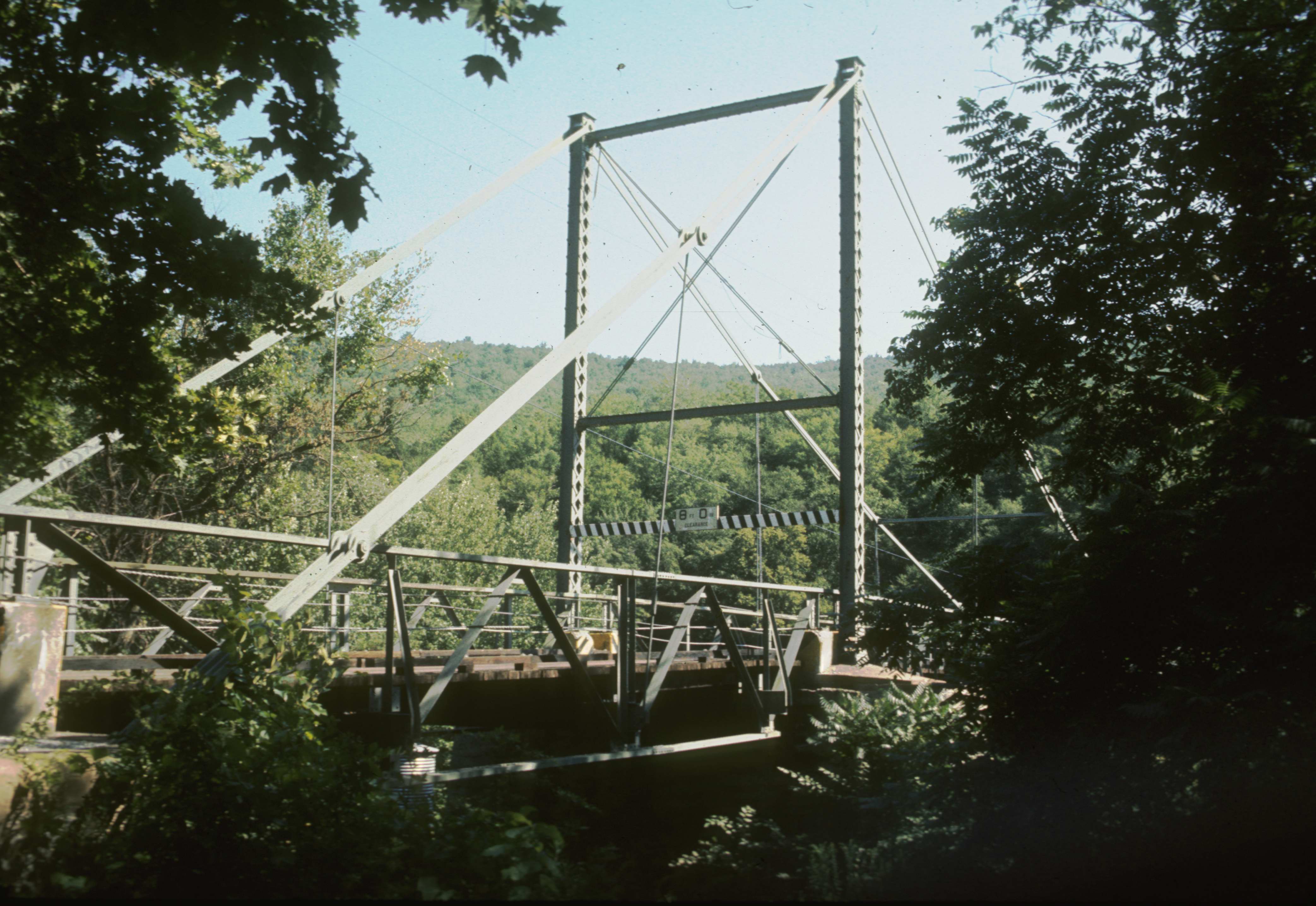 Lordville Suspension Bridge