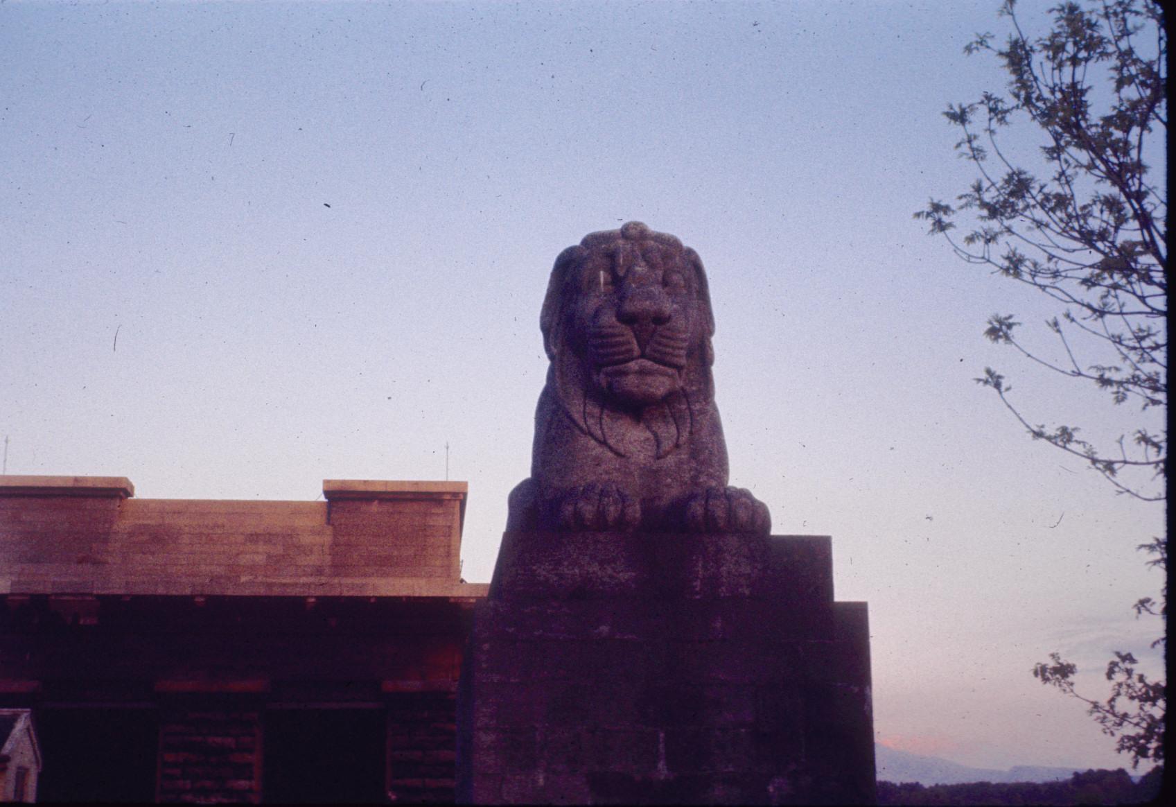 North portal statue