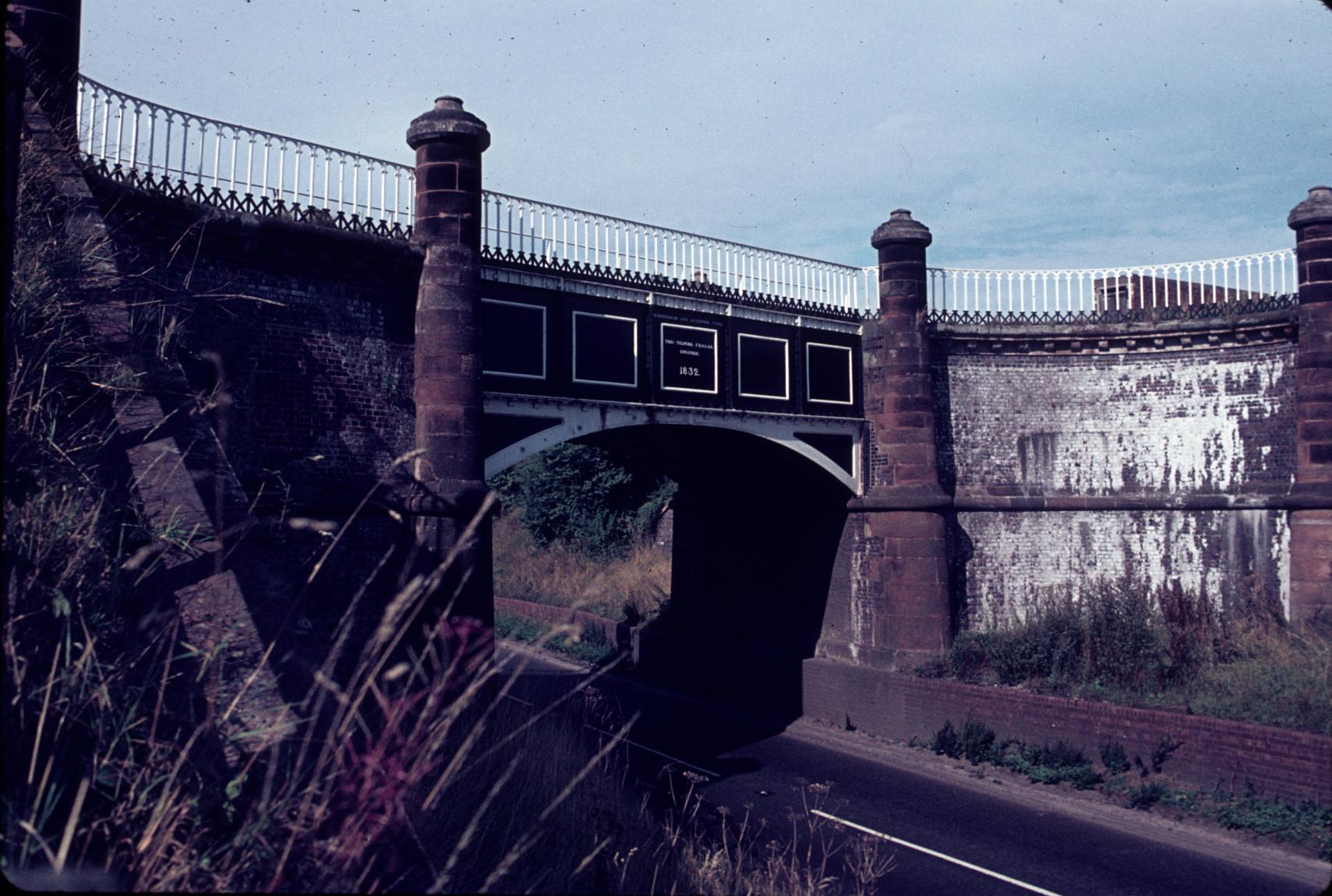 Thomas Telford 1832 crossing A-5 roadway near Horsebrook